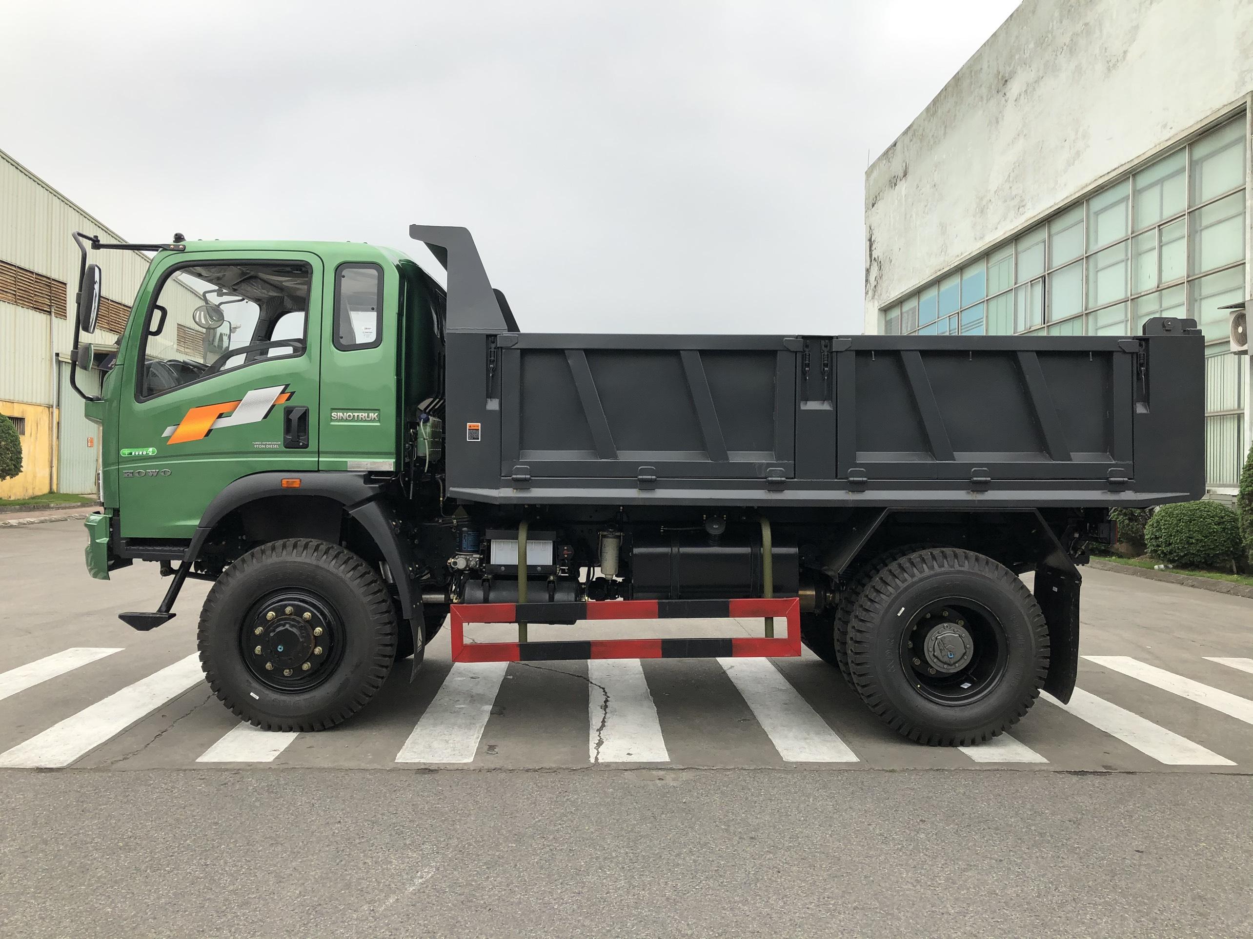 Xe tải ben TMT 5 tấn 2 cầu Euro2 2017 KC6650D2